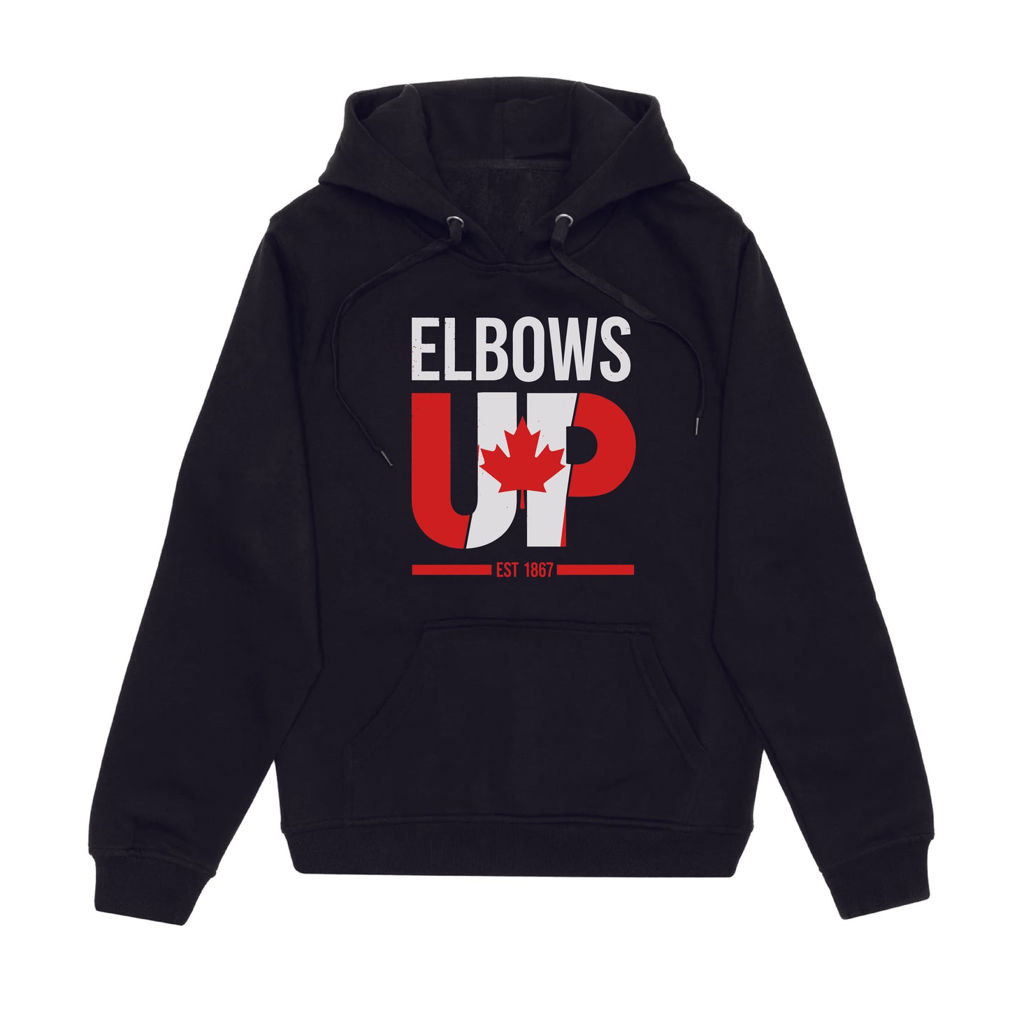 Elbows Up Hoodie v5